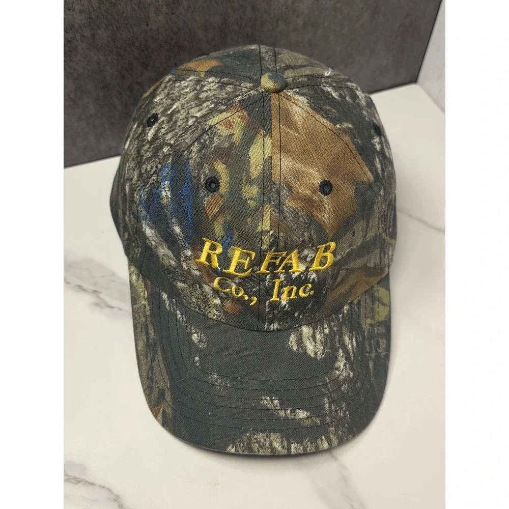 Cap‎ America REFAB Co Inc Camouflage Hunting Baseball Hat Camo Adjustable Strap